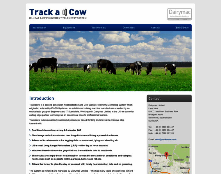 Trackacow.co.uk thumbnail