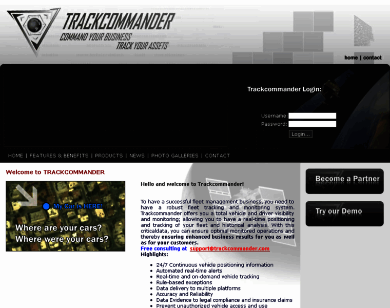 Trackcommander.com thumbnail