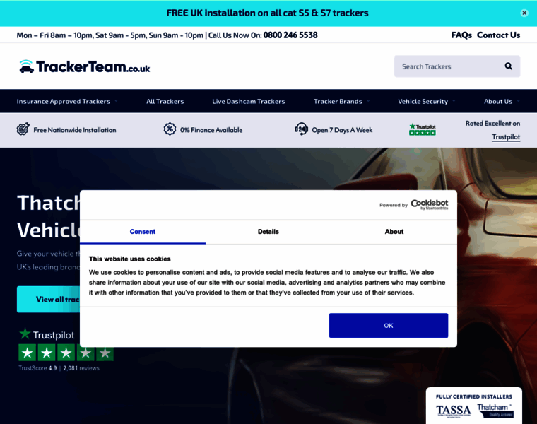 Trackerteam.co.uk thumbnail