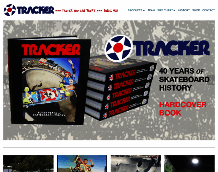 Trackertrucks.com thumbnail