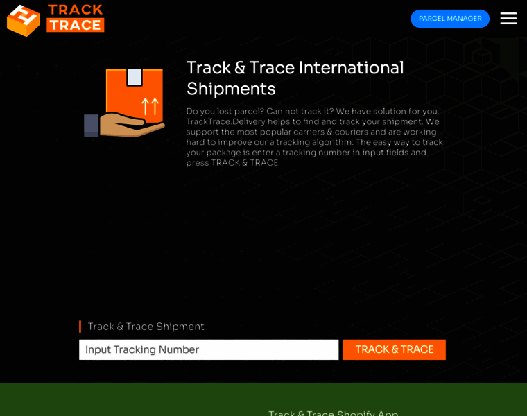 Tracktrace.delivery thumbnail
