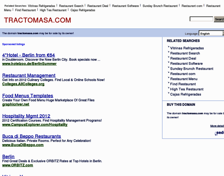Tractomasa.com thumbnail