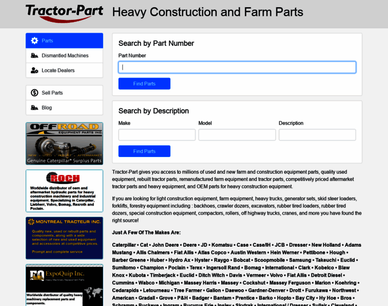 Tractor-part.com thumbnail
