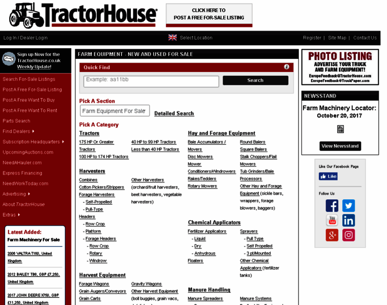 Tractorhouse.co.uk thumbnail