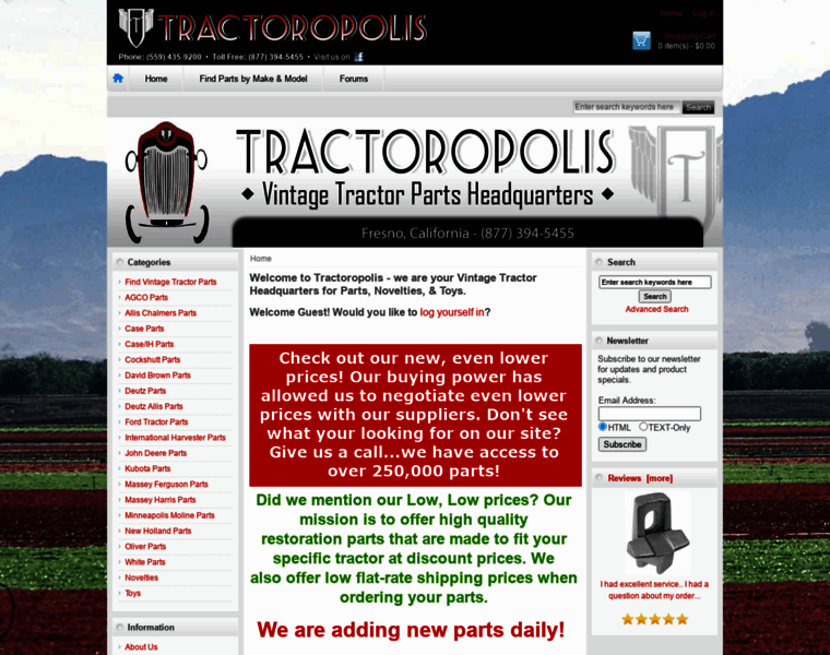 Tractoropolis.com thumbnail