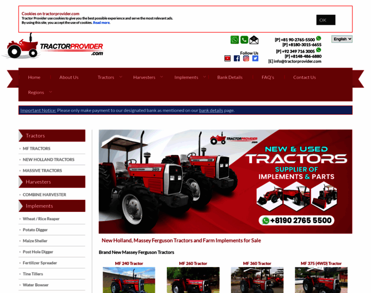 Tractorprovider.com thumbnail