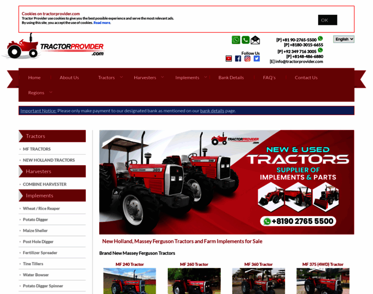 Tractorprovider.net thumbnail