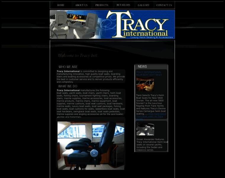 Tracy-intl.com thumbnail