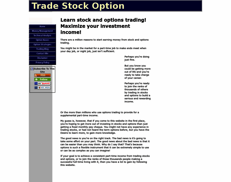 Trade-stock-option.com thumbnail