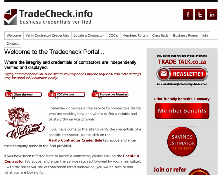 Tradecheck.info thumbnail