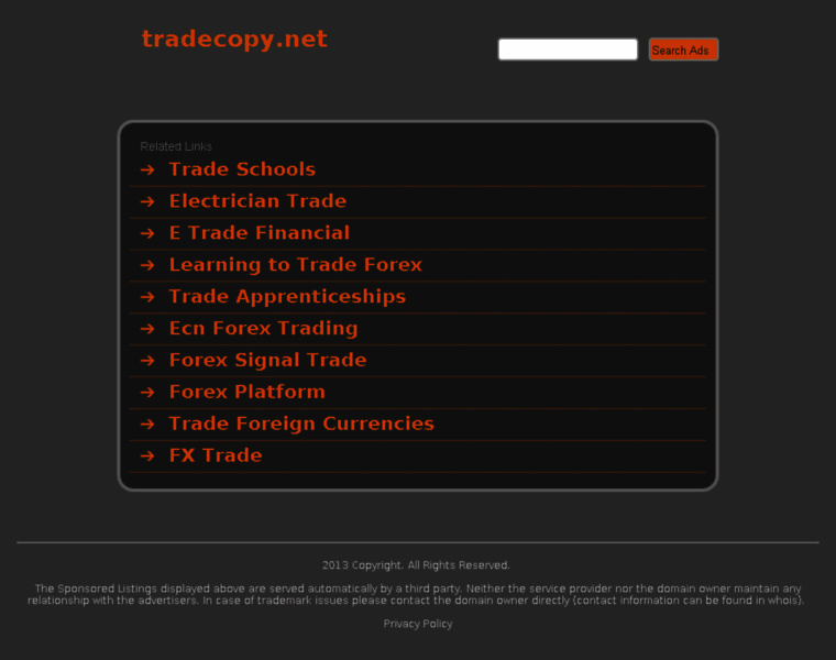 Tradecopy.net thumbnail