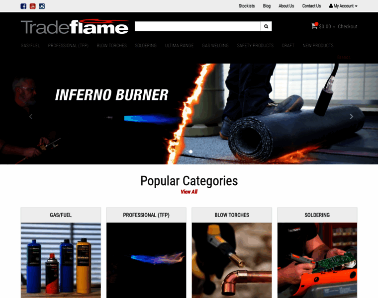 Tradeflame.com thumbnail