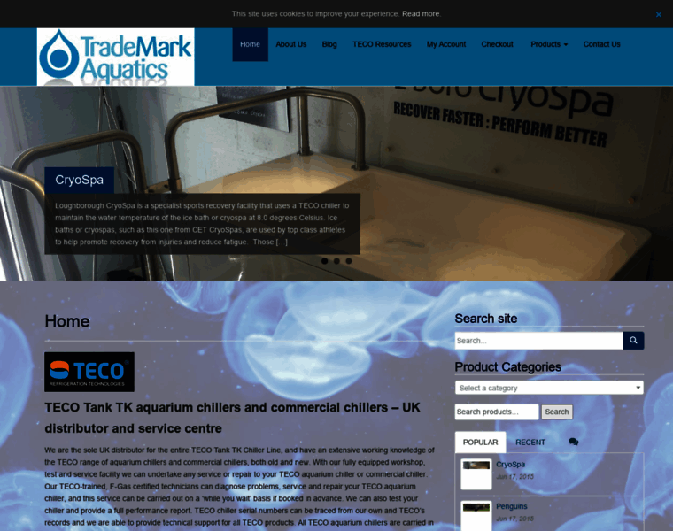 Trademarkaquatics.co.uk thumbnail