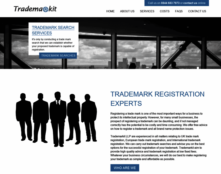 Trademarkregistration.org.uk thumbnail