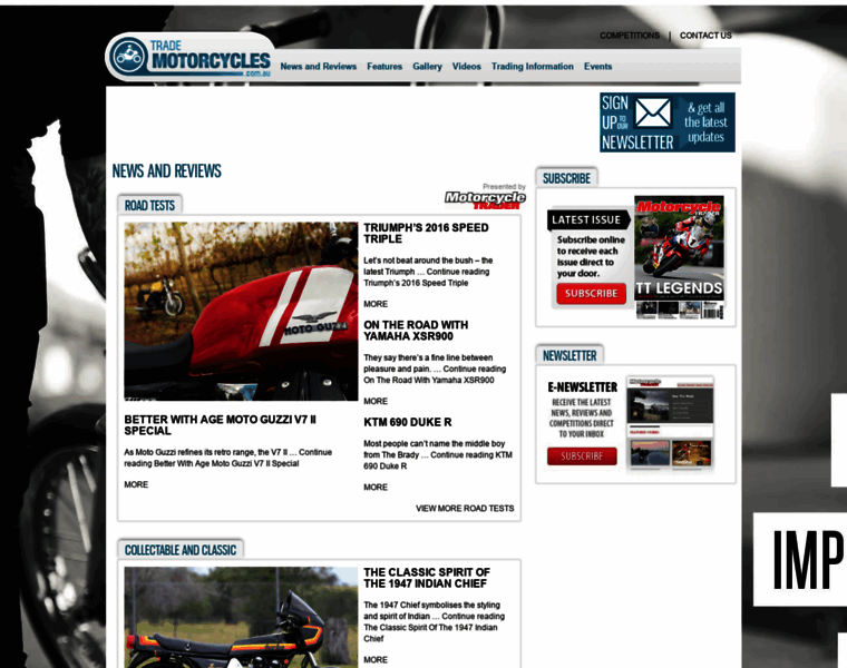 Trademotorcycles.com.au thumbnail