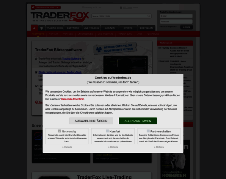 Traderfox.de thumbnail