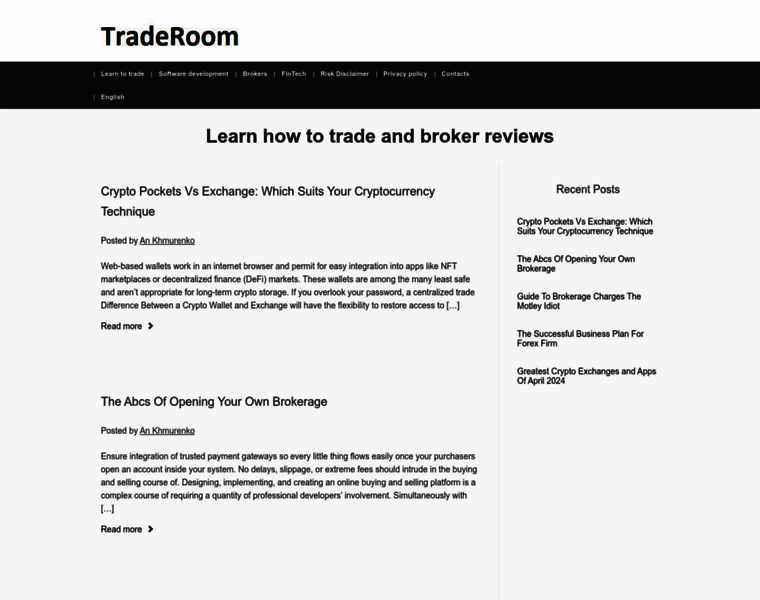 Traderoom.info thumbnail