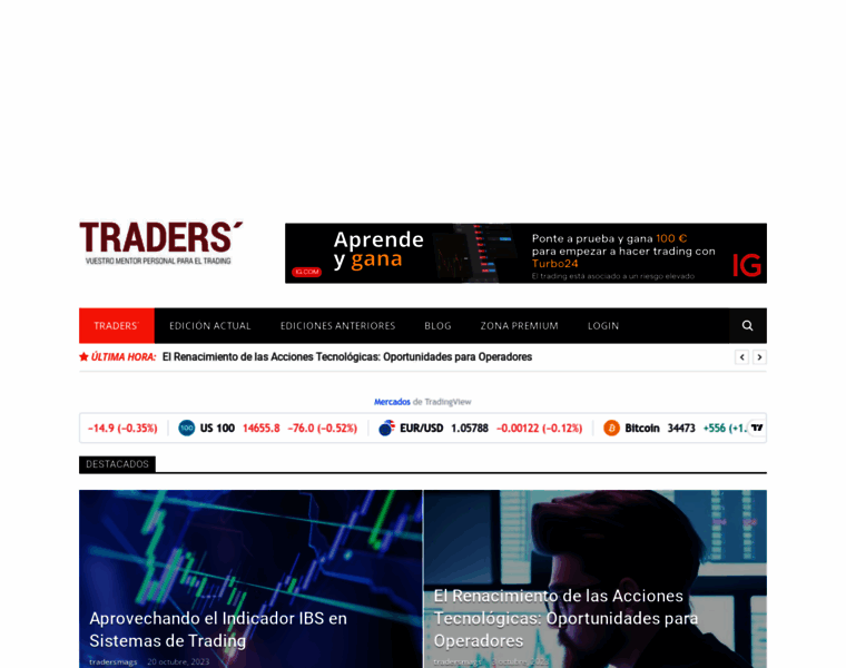 Traders-mag.es thumbnail