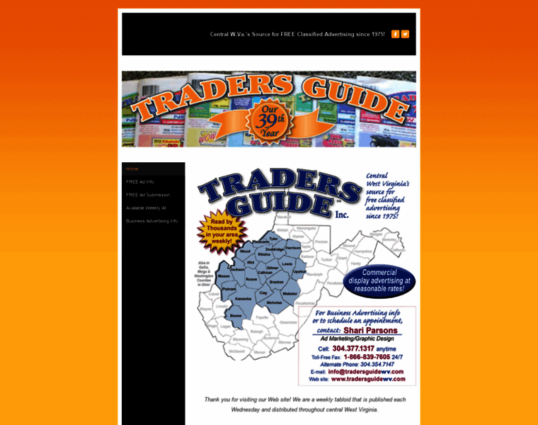 Tradersguidewv.com thumbnail
