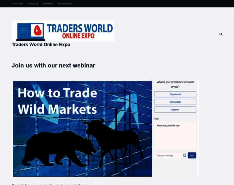 Tradersworldonlineexpo.com thumbnail