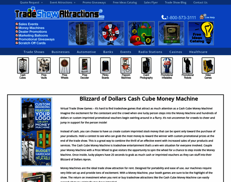 Tradeshowattractions.com thumbnail