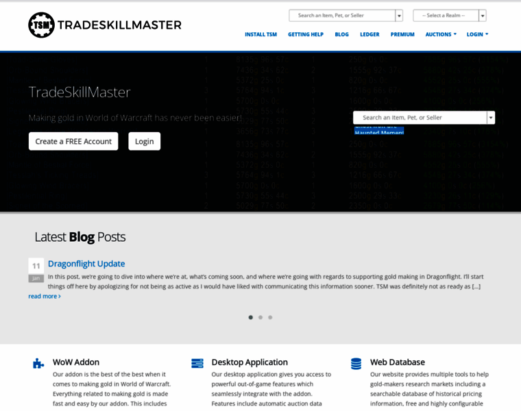 Tradeskillmaster.com thumbnail