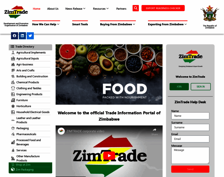 Tradezimbabwe.com thumbnail