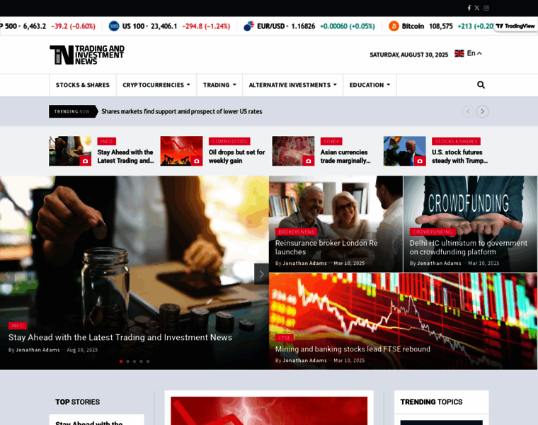 Tradingandinvestmentnews.co.uk thumbnail