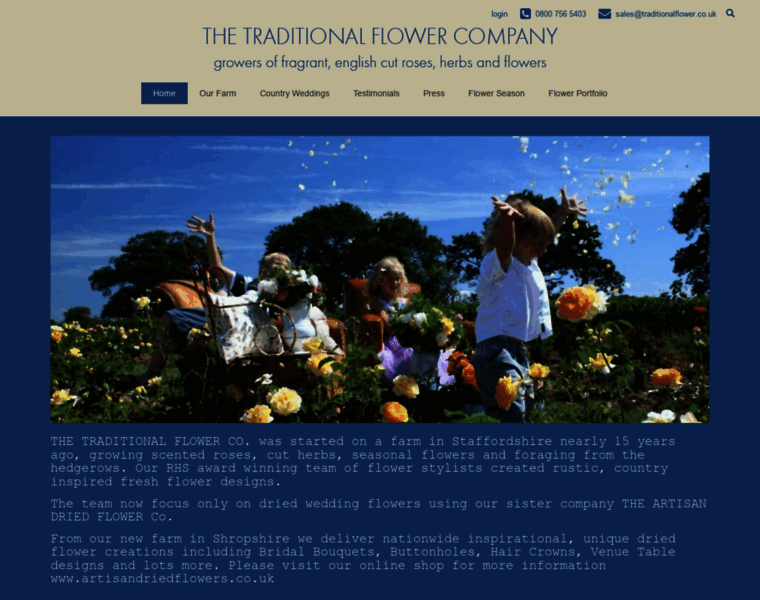 Traditionalflower.co.uk thumbnail