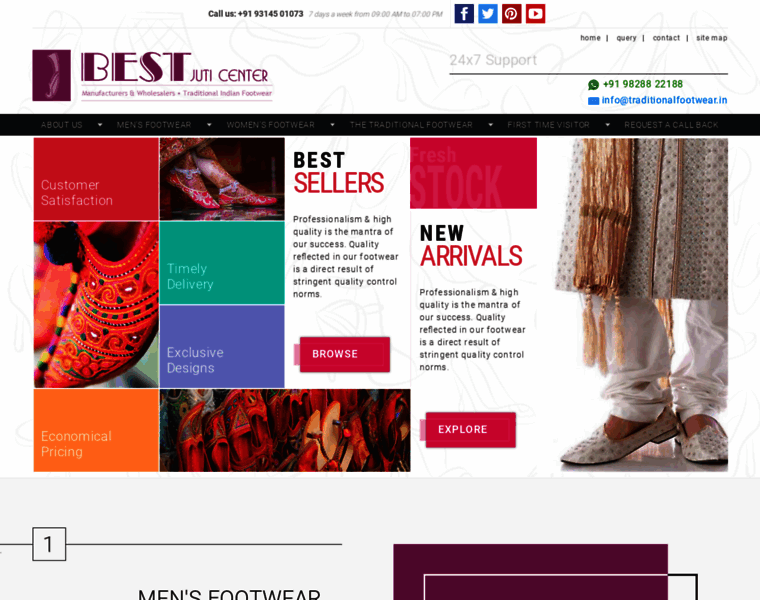 Traditionalfootwear.in thumbnail Traditionalfootwear.in thumbnail