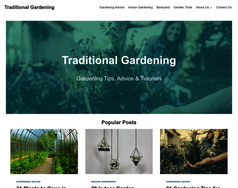 Traditionalgardening.com thumbnail