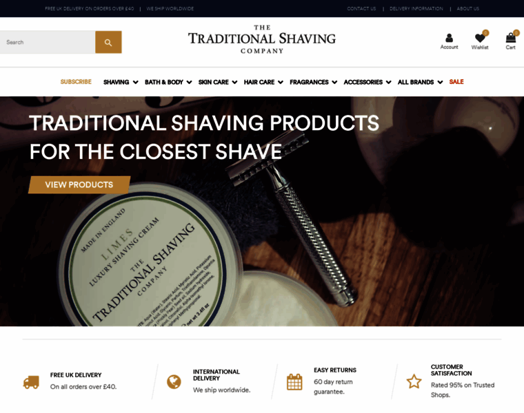 Traditionalshaving.co.uk thumbnail