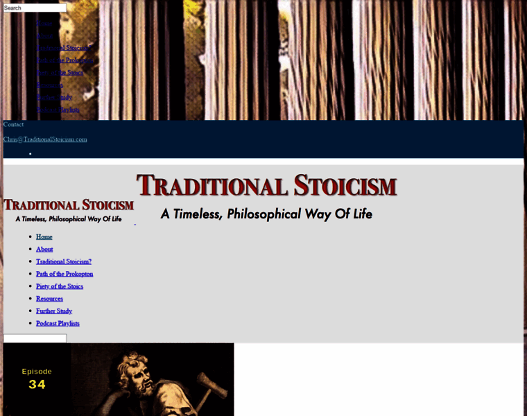 Traditionalstoicism.com thumbnail