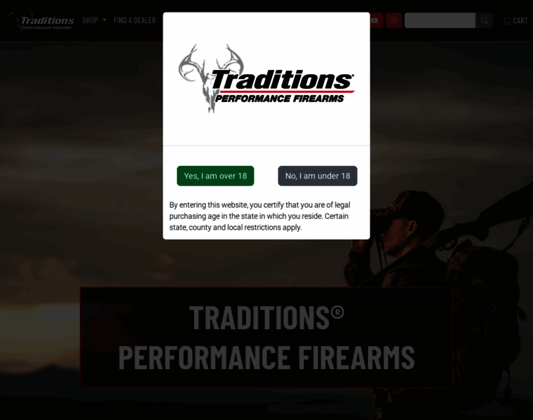 Traditionsfirearms.com thumbnail