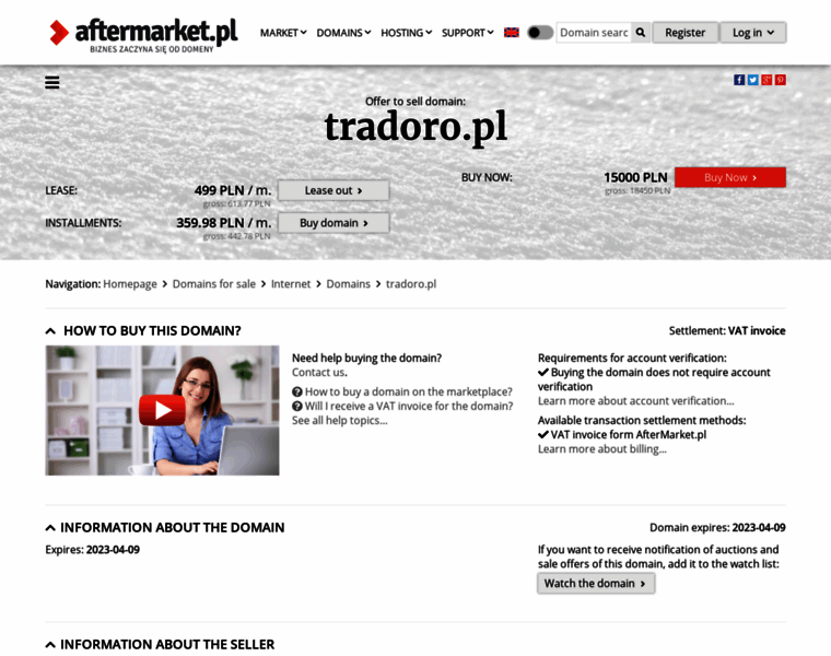 Tradoro.pl thumbnail