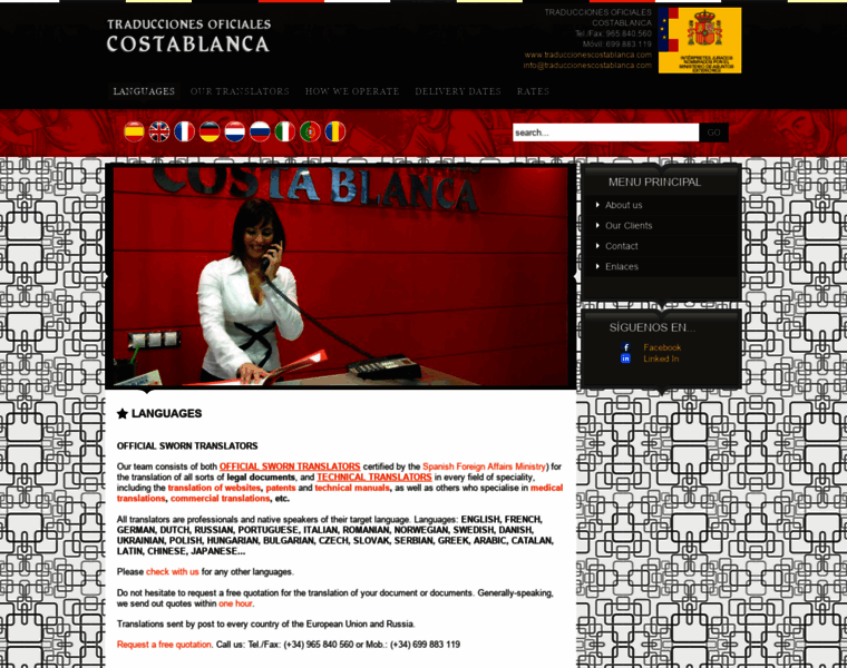 Traduccionescostablanca.com thumbnail