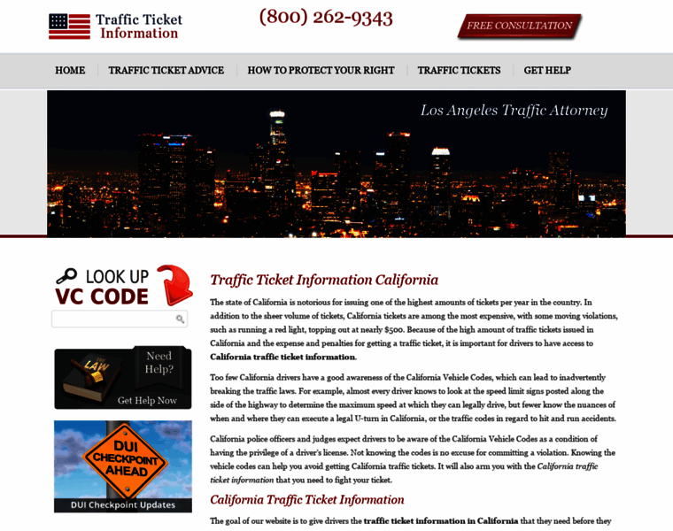 Traffic-ticket-information.com thumbnail