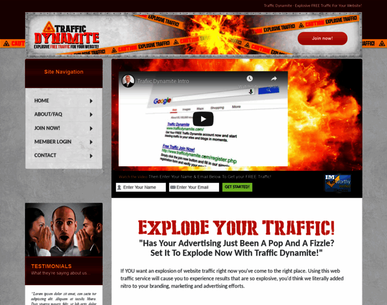 Trafficdynamite.com thumbnail