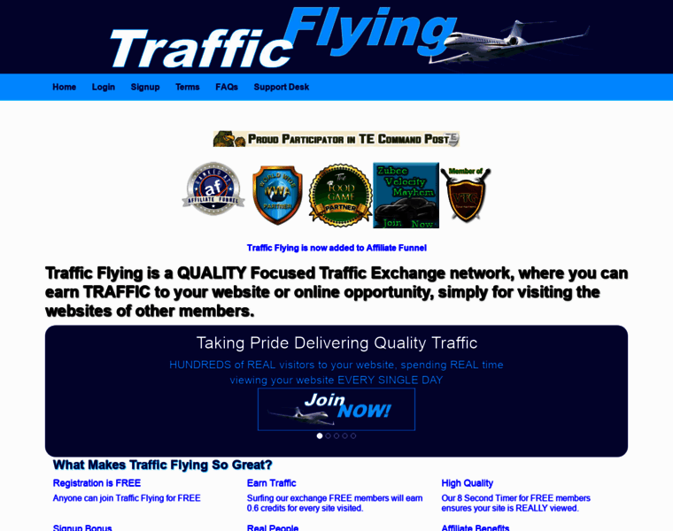 Trafficflying.com thumbnail