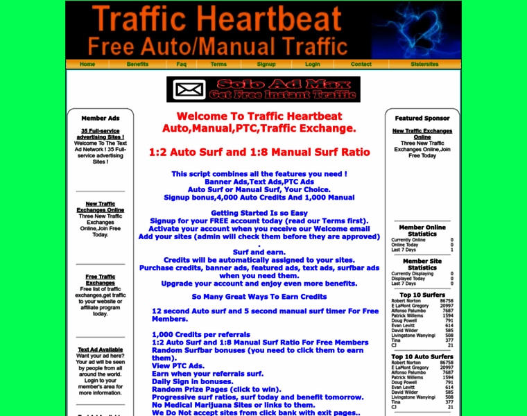 Trafficheartbeat.net thumbnail