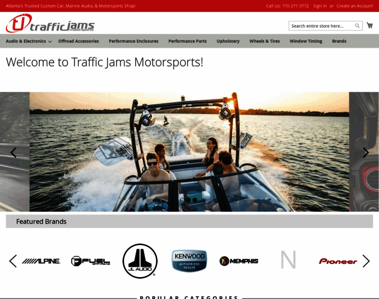 Trafficjamsmotorsports.com thumbnail