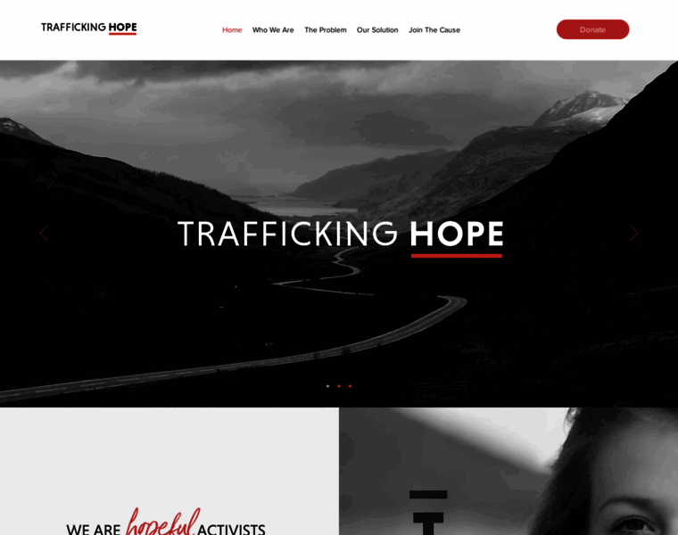 Traffickinghope.com thumbnail