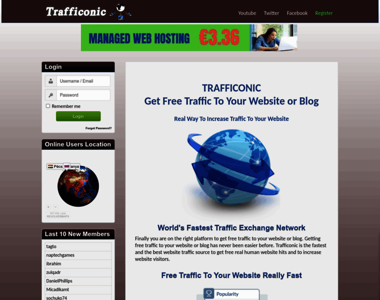 Trafficonic.com thumbnail