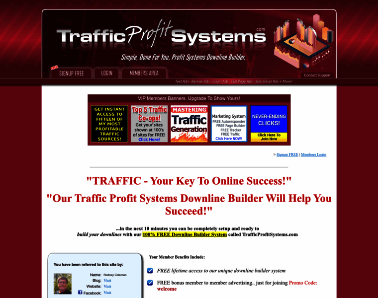 Trafficprofitsystems.com thumbnail