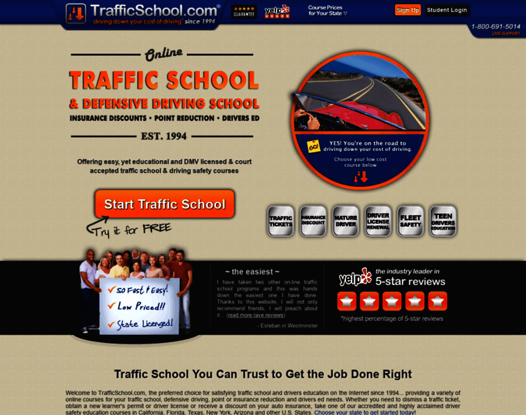 Trafficschool.com thumbnail