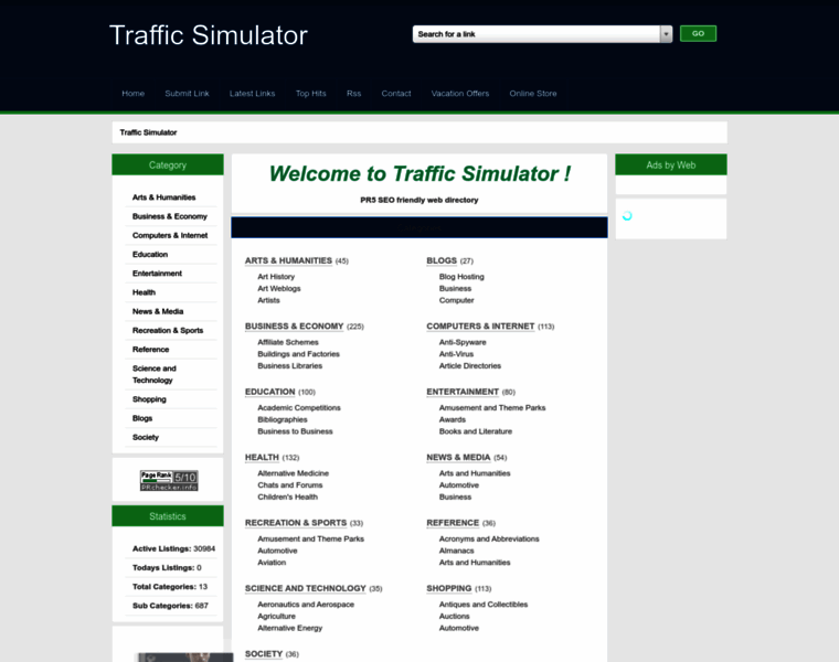Trafficsimulator.net thumbnail
