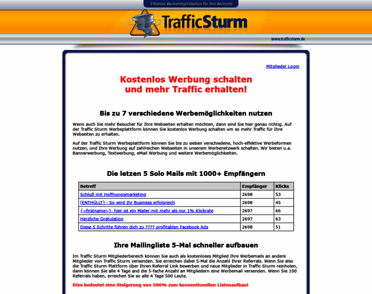 Trafficsturm.de thumbnail