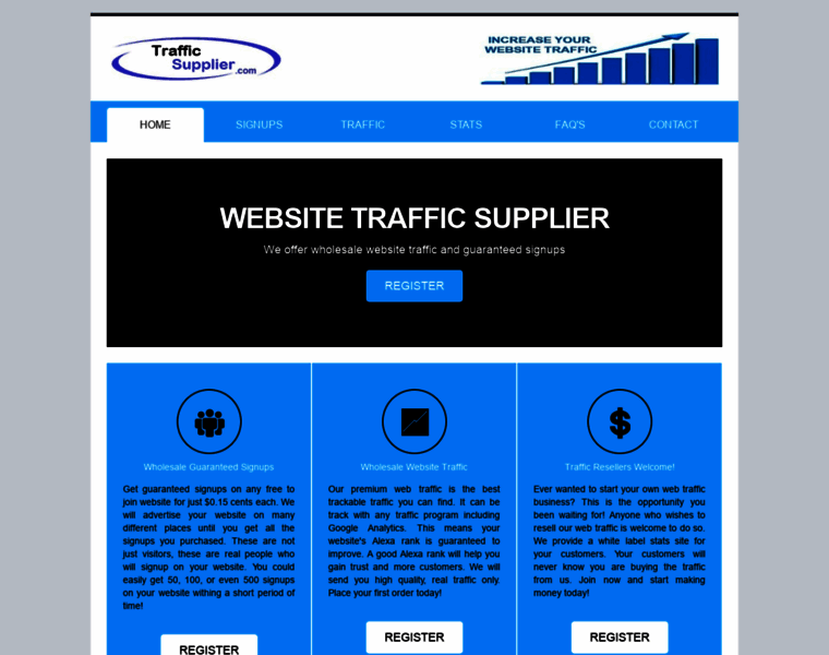 Trafficsupplier.com thumbnail