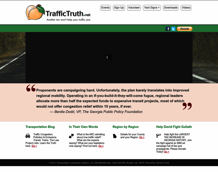 Traffictruth.net thumbnail