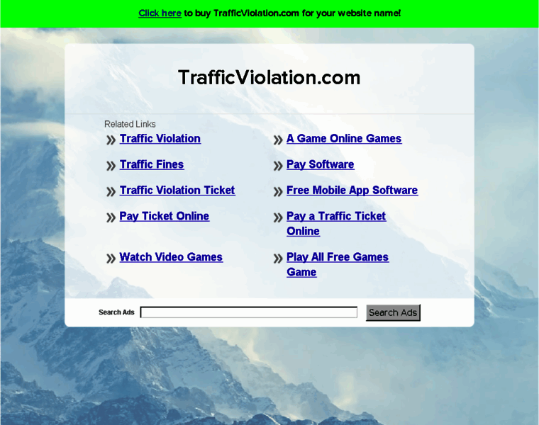 Trafficviolation.com thumbnail